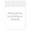Millie Order of Service booklets - Project Pretty