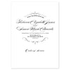 Olivia Order of Service booklets - Project Pretty