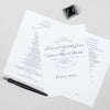 Olivia Order of Service booklets - Project Pretty