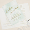 Mint Romance Order of Service booklets - Project Pretty
