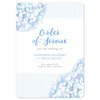 Hydrangea Blue Order of Service booklets - Project Pretty