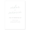 Rachel Order of Service booklets - Project Pretty