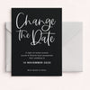 Modern script Change The Date - Project Pretty